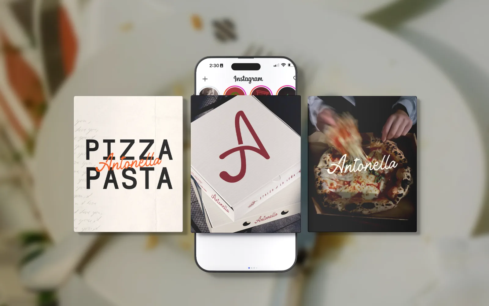 Antonella: identidad y empaque para cocina italiana a la leña