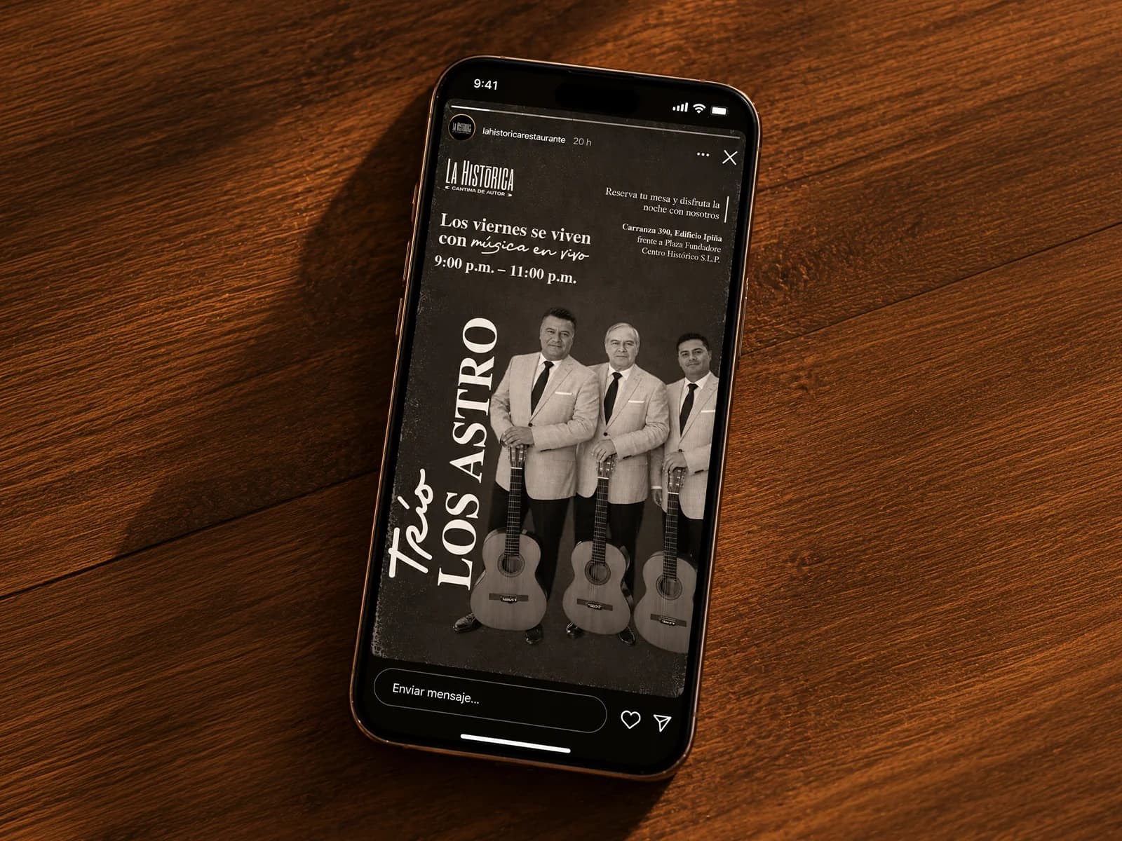 La Histórica: historia de Instagram con el trío Los Astro