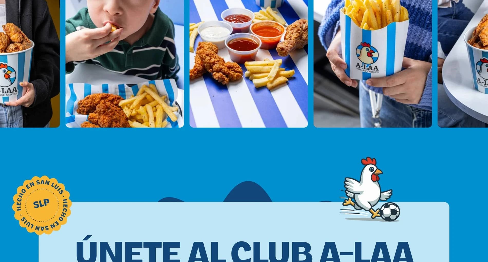 A-LAA: registro al club de clientes y pie del sitio