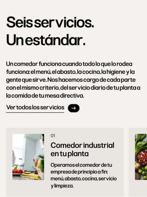 GACSA: sección de servicios en celular