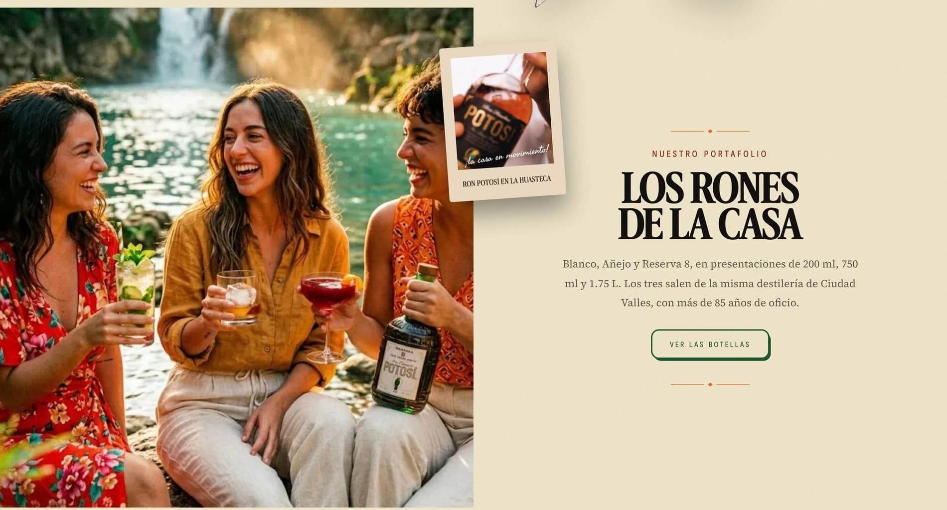 Ron Potosí: presentación del portafolio de rones