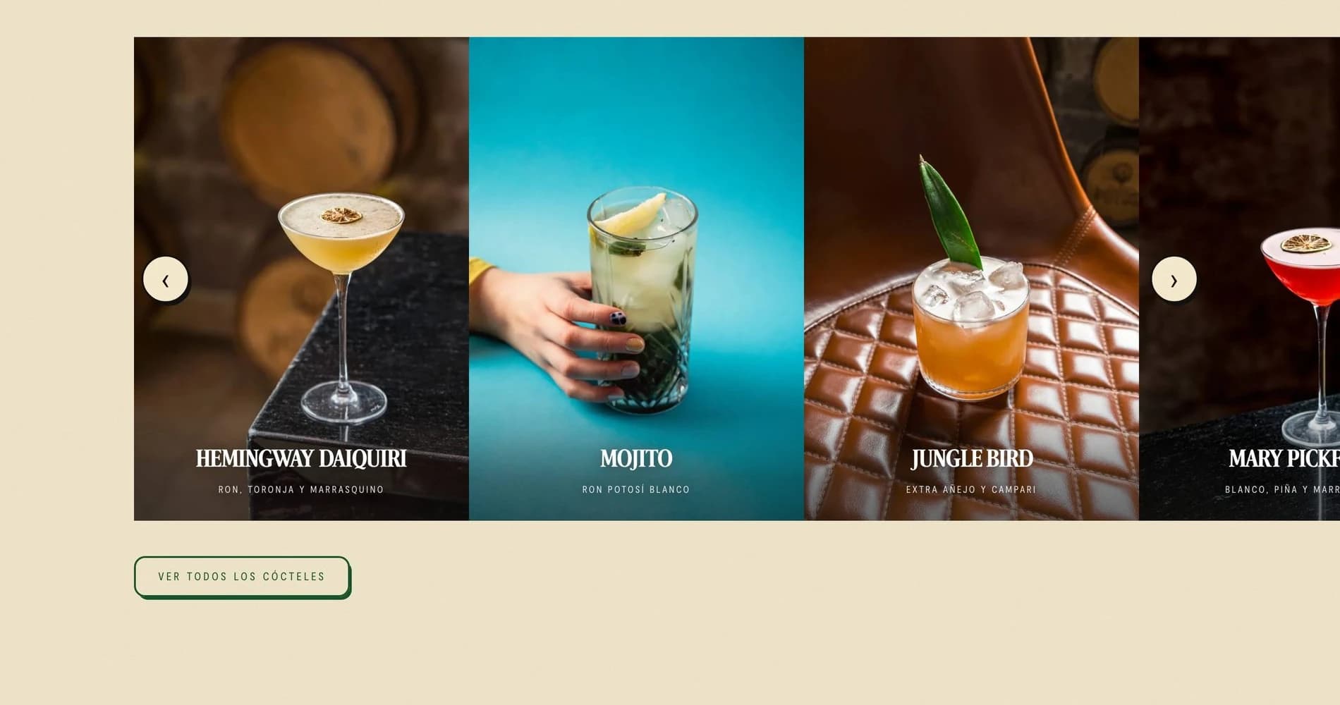 Ron Potosí: carrusel de cocteles con su receta